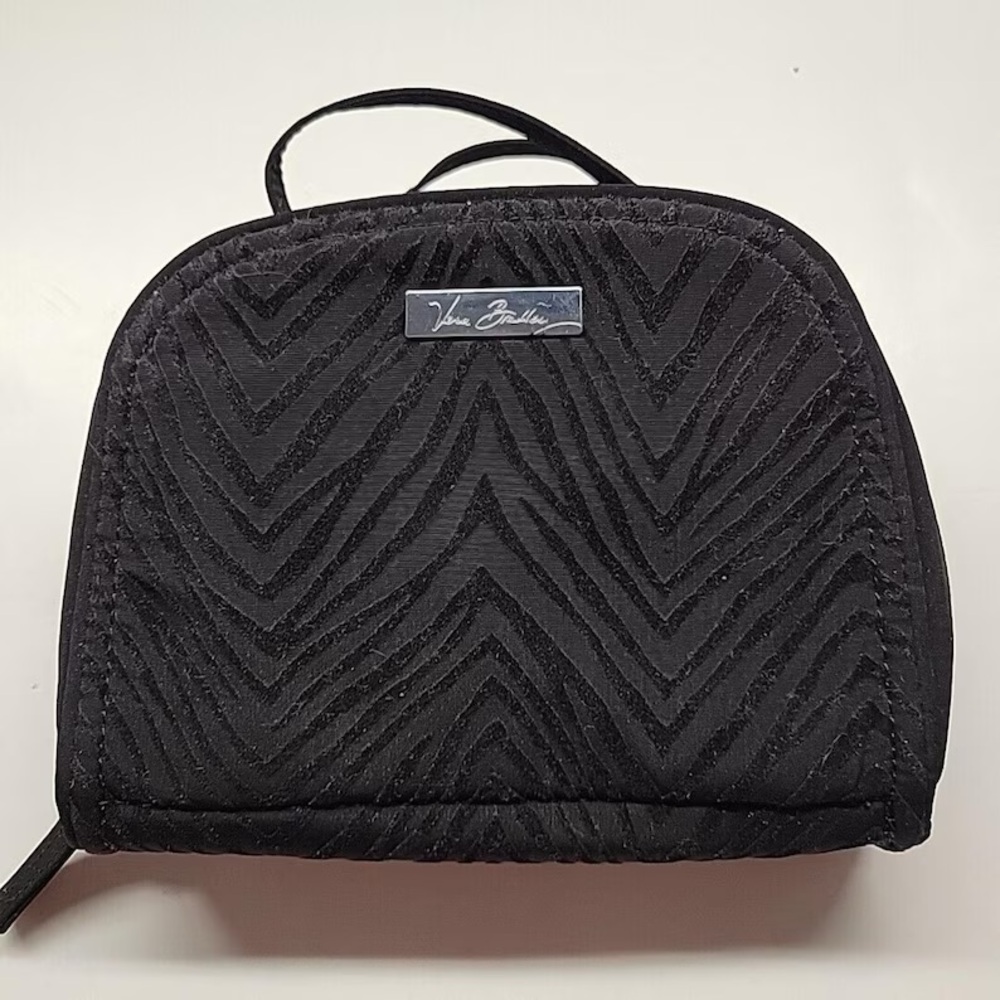 Vera Bradley Black Travel Jewelry Organizer